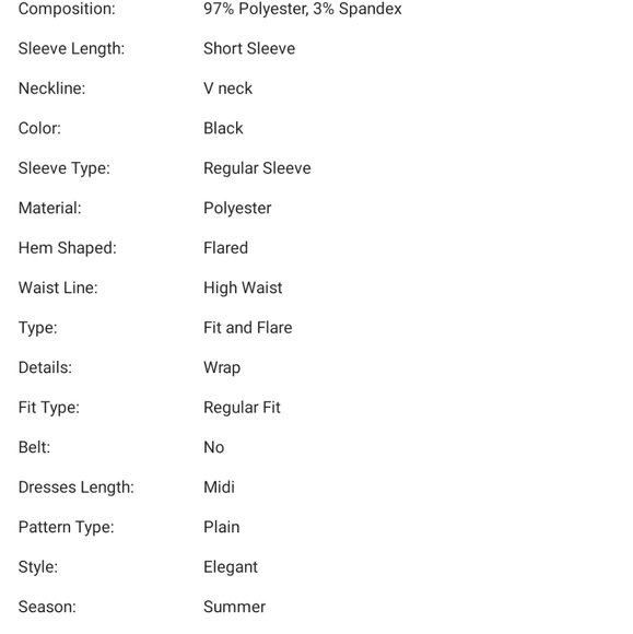 0X/XL - Plus Surplice Neck Lace Bodice Dress - Picture 5 of 6